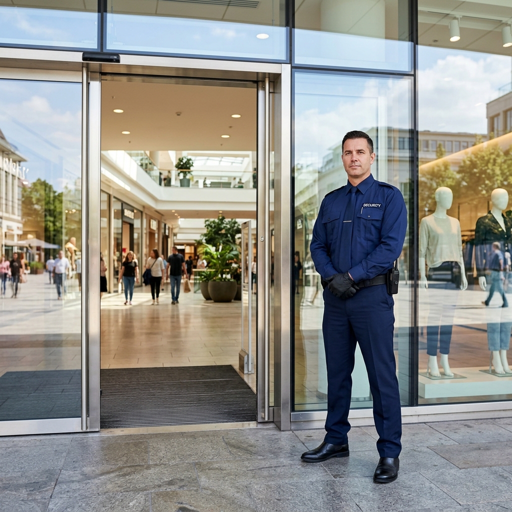 Gardiennage des magasins suite aux travaux